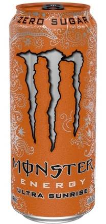 Monster Energy Drink Zero Sugar Ultra Sunrise 16 oz