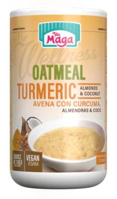Maga Wellness Oatmeal with Turmeric Coconut and Almonds 11.3 oz