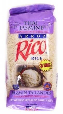Rico Rice Thai Jasmine 3 lbs