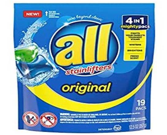 All Oxi Plus Odor Lifters Mighty Pacs 19 ct