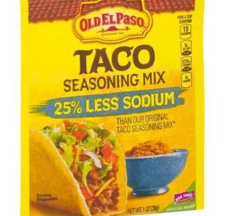 Old El Paso Taco Low Sodium Seasoning Mix