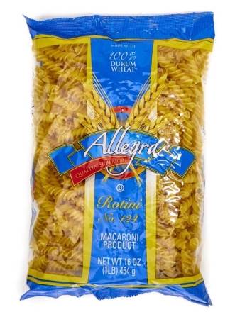 Allegra Pasta Rotini No. 121 16 oz