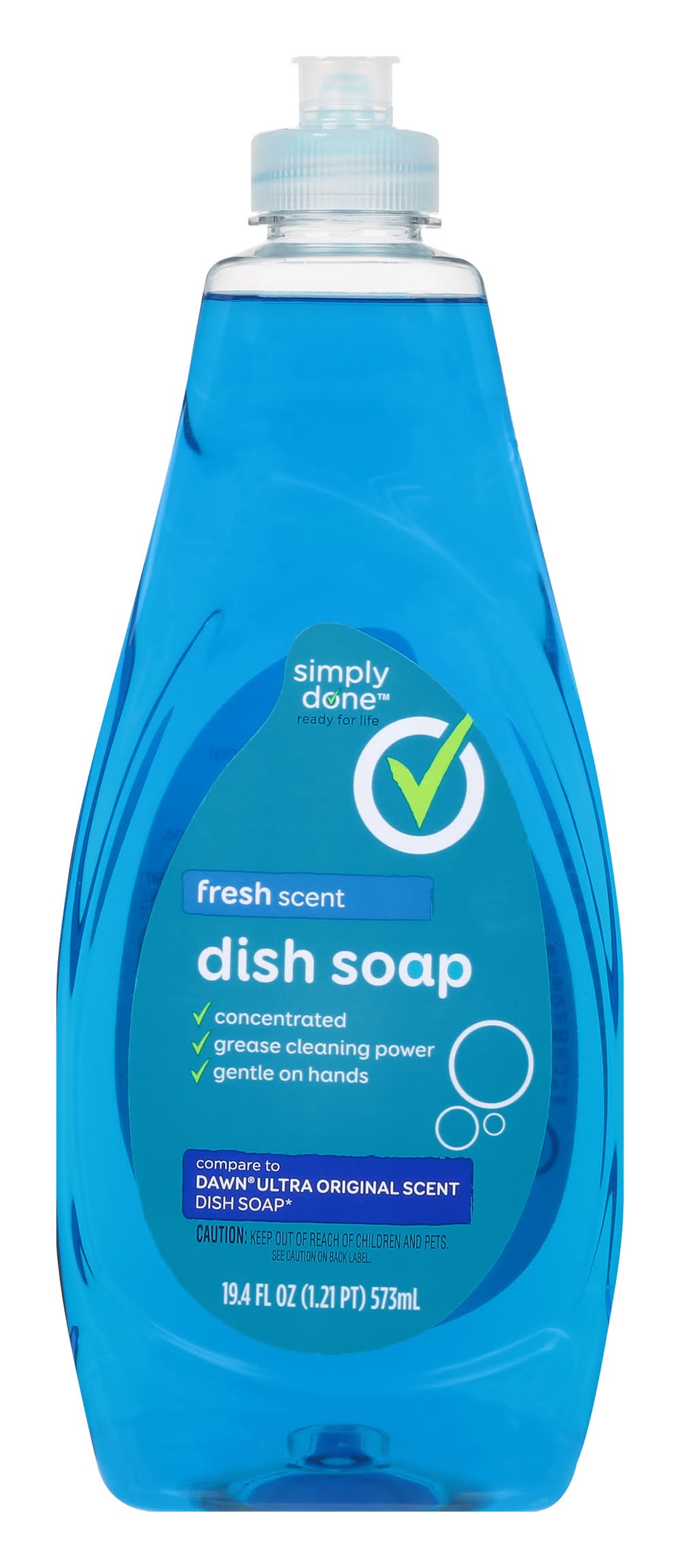 Simply Done Fresh Scent Dish Soap 19.4 oz