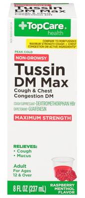 Top Care Tussin DM Max 8 oz