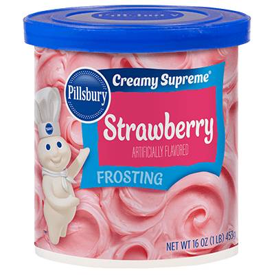 Pillsbury Strawberry Flavored Frosting 15.6 oz