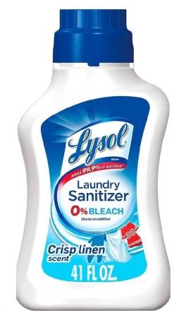 Lysol Laundry Sanitizer Crisp Linen 41 oz