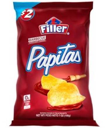 Filler Papitas Barbecue 7 oz