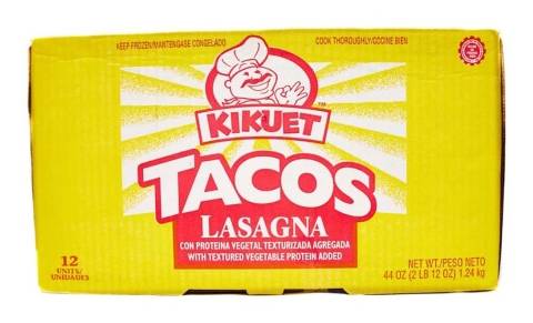 Kikuet Tacos de Lasagna 12 ct