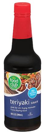 Food Club Teriyaki Sauce 10 oz