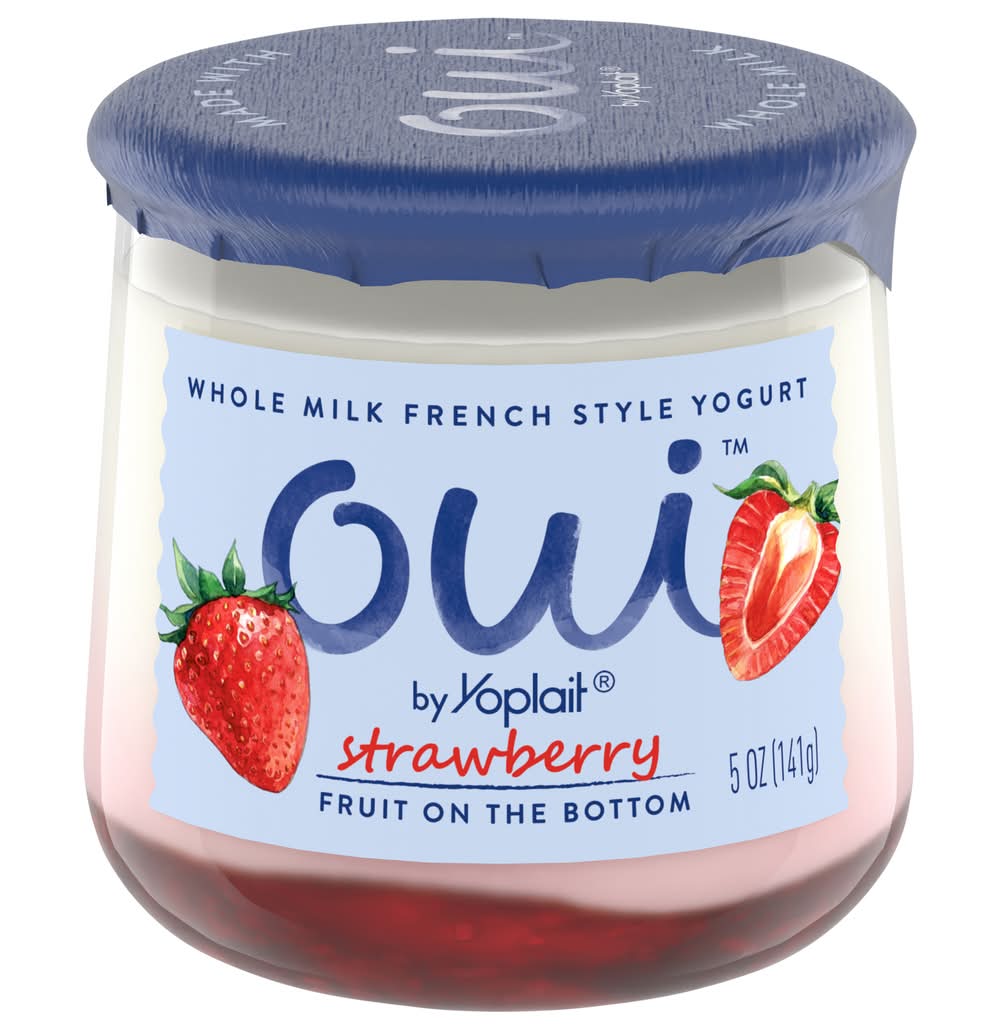 Yoplait Oui Strawberry 5 oz