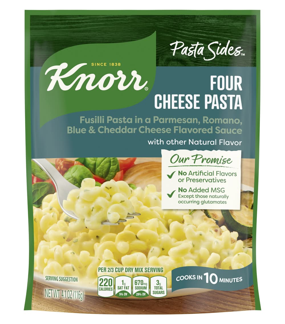 Knorr Italian Sides Four Cheese Pasta 4.1 oz