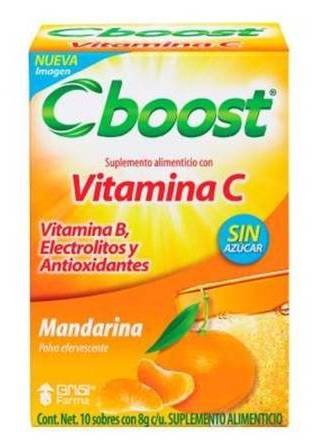C Boost Mandarina Sin Azúcar 