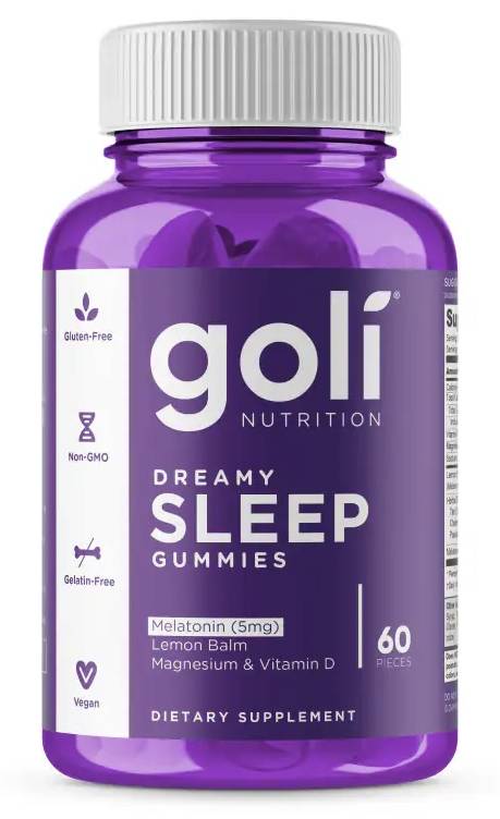 Goli Dreamy Sleep Gummies 60 ct