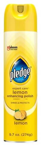 Pledge Lemon Enhancing Polish 9.7 oz
