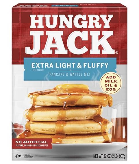Hungry Jack Extra Light & Fluffy Pancake and Waffle Mix 32 oz