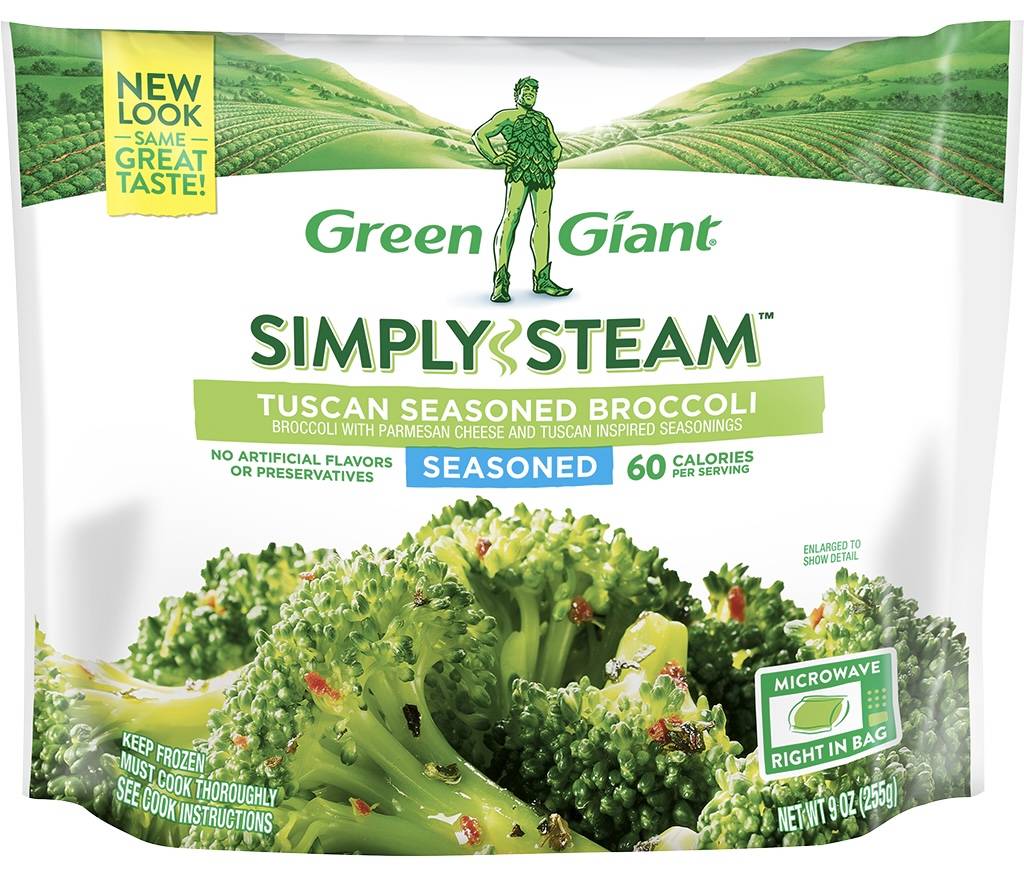 Green Giant Simply Steam Tuscan Seasoned Broccoli 9 oz
