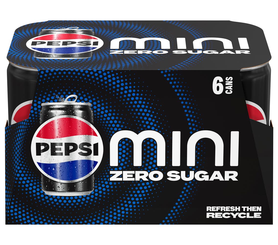 Pepsi Zero Mini 6-7.5 oz