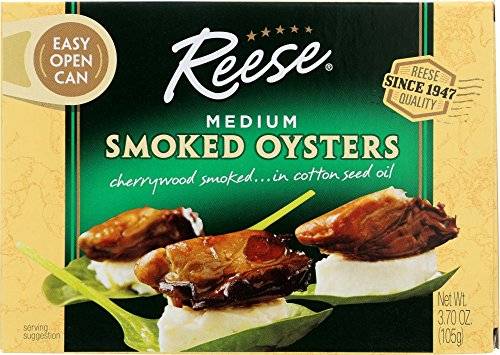 Reese Medium Smoked Oysters 3.7 oz