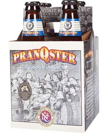 North Coast PranQster Belgian-Style Golden Ale 4-12 oz