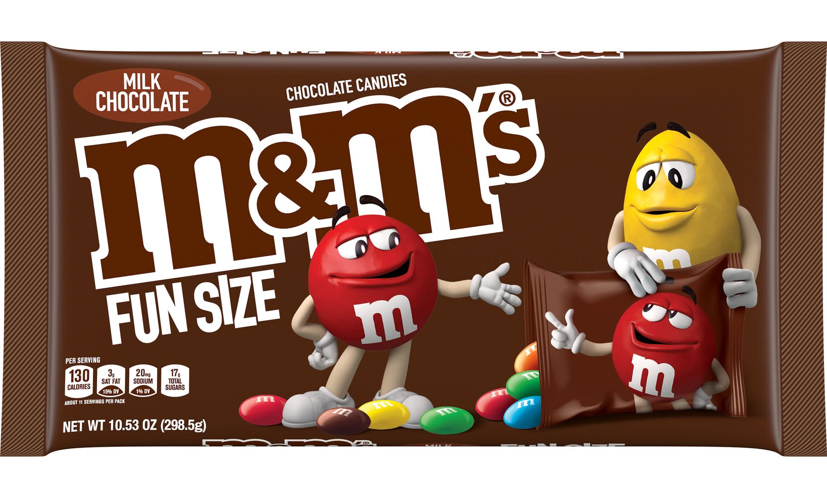 M&M’s Milk Chocolate Fun Size 10.53 oz