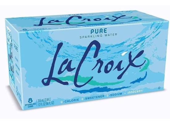 LaCroix Sparkling Water Pure 8-12 oz
