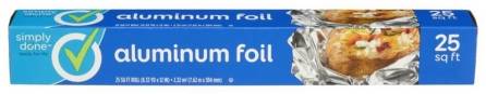 Simply Done Aluminum Foil 25 sq ft