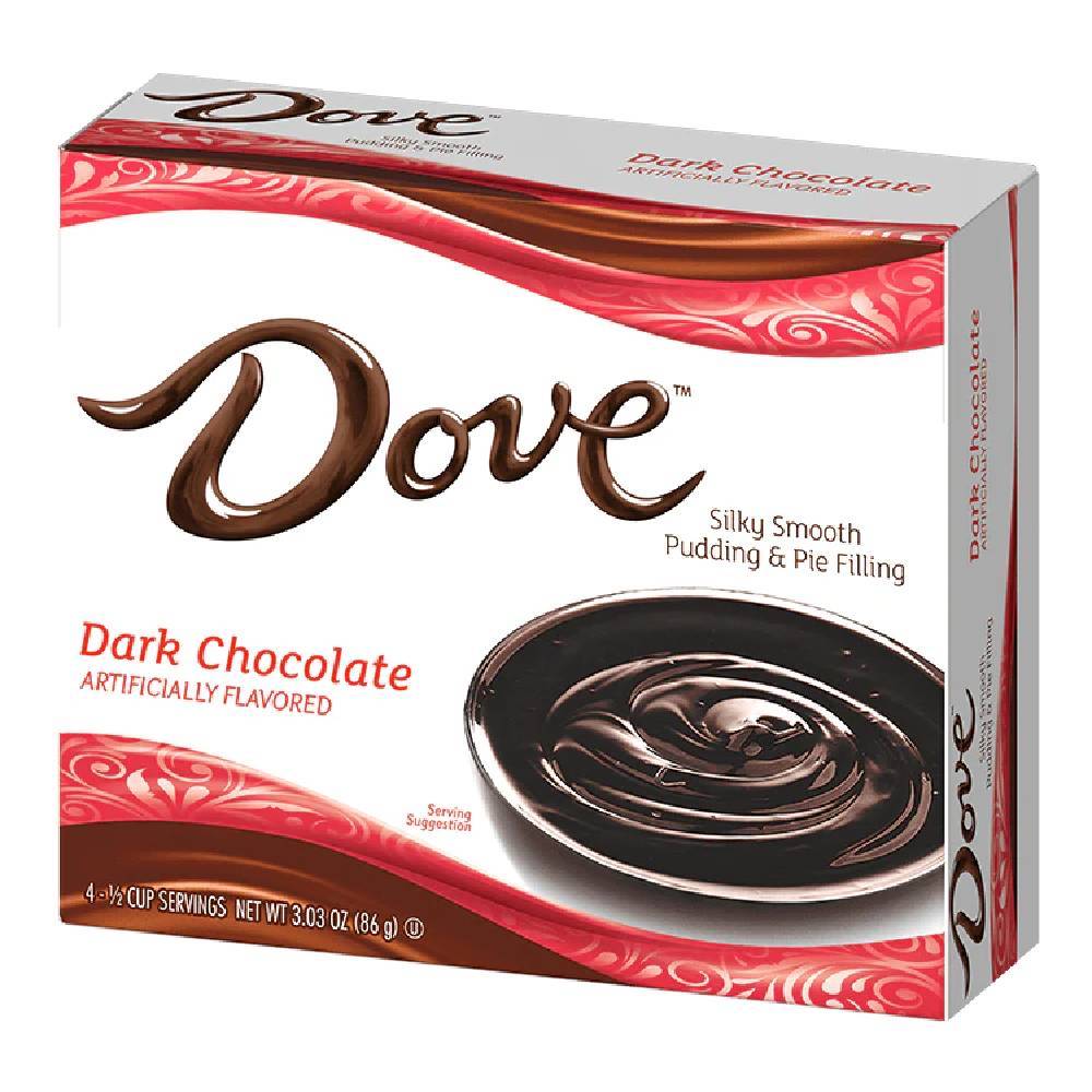 Dove Dark Chocolate Pudding 3.03 oz