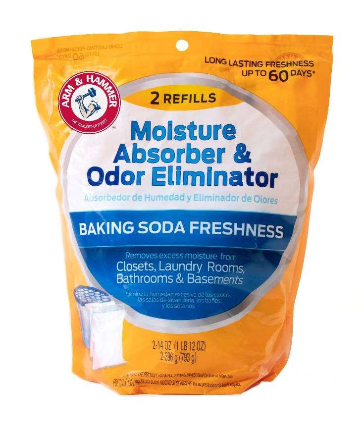 Arm & Hammer Moisture Absorber de humedad and Odor Eliminator 2 ct