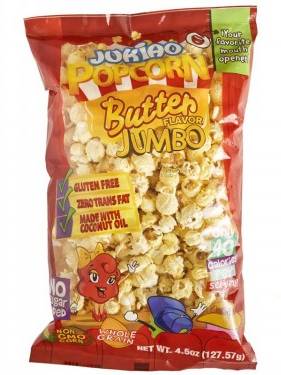 Jukiao Butter Popcorn Jumbo 4.5 oz
