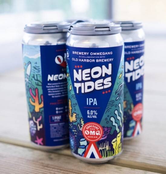Neon Tides IPA Collaboration 4-16 oz