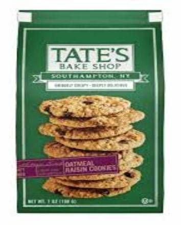 Tate’s Oatmeal Raisin Cookies 7 oz