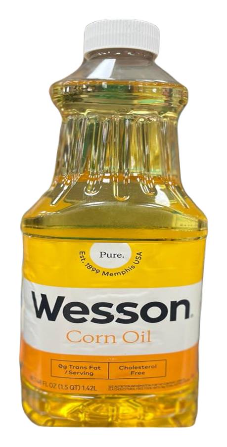 Wesson Corn Oil 48 oz