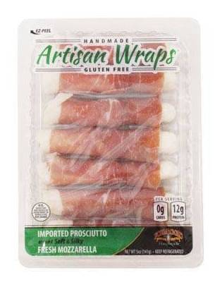 Formaggio Proscuitto Artisan Wraps