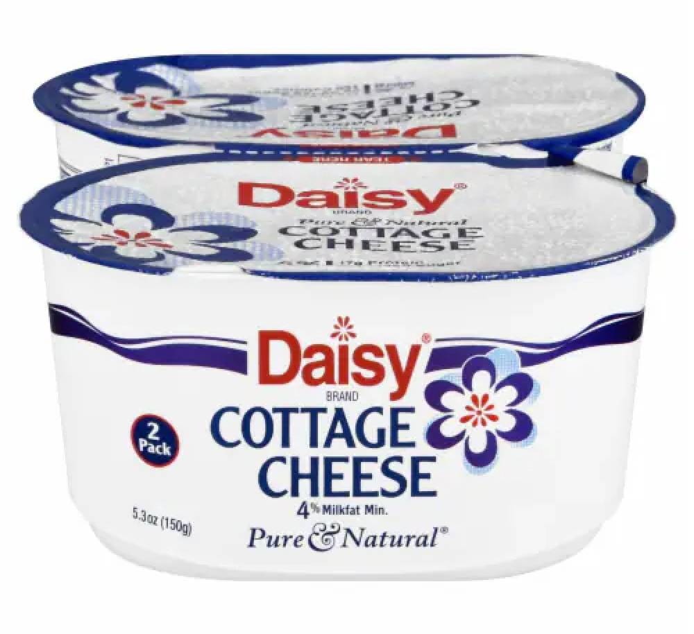 Daisy 4% Cottage Cheese 2-5.3 oz