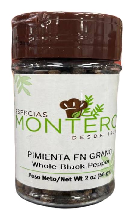 Montero Pimienta en Grano 2 oz