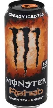 Monster Rehab Peach Tea Energy 16 oz