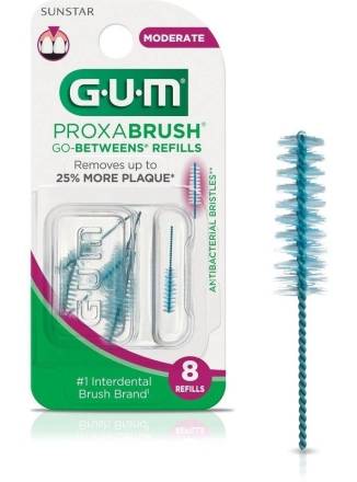 GUM Prox-a-Brush Refills Moderate 8 ct