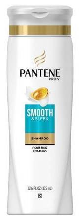 Pantene Smooth & Sleek Shampoo 12 oz