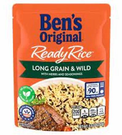 Ben's Original Long Grain & Wild Ready Rice 8.8 oz