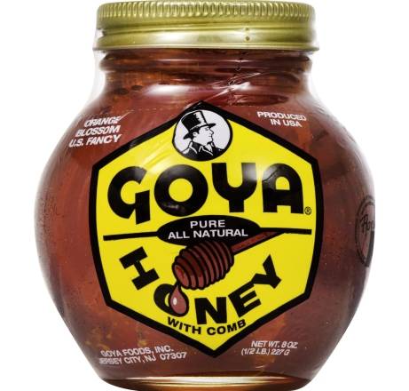 Goya Orange Blossom Honey with Comb 8 oz