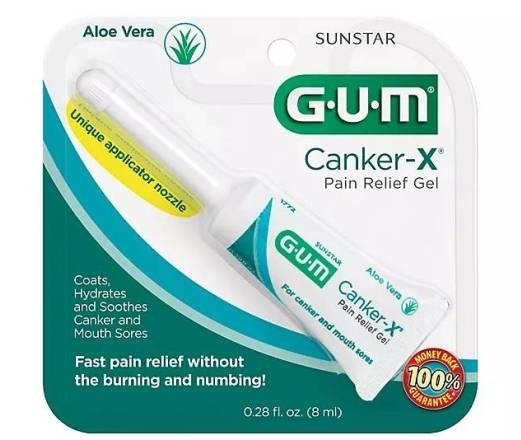 GUM Canker-X Pain Relief Gel