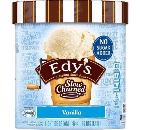 Edy’s Slow Churned NSA Vanilla Cream 1.5 qts
