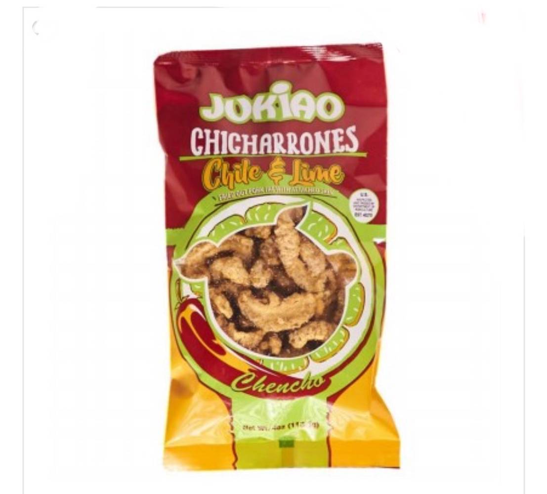 Jukiao Chile & Lime Chicharrones 4 oz