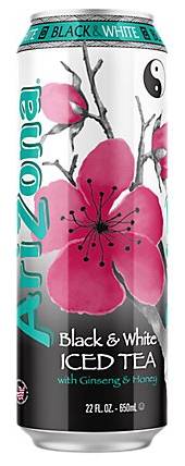 Arizona Black & White Iced Tea 20 oz