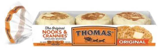 Thomas Original English Muffins 12 oz