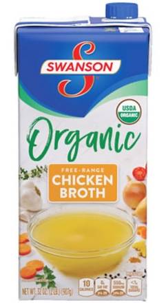 Swanson Organic Chicken Broth 32 oz