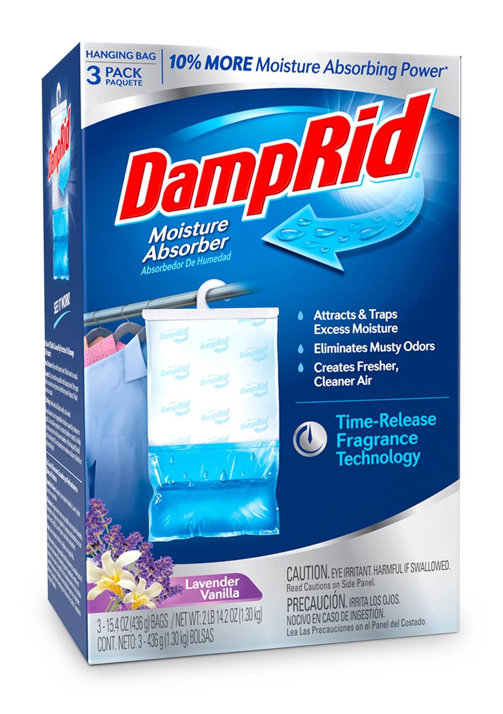 Damp-Rid Hanging Bag Lavender 3 ct 