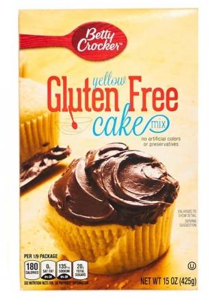Betty Crocker Yellow Gluten Free Cake Mix 15 oz