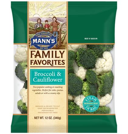 Mann’s Family Favorites Broccoli & Cauliflower