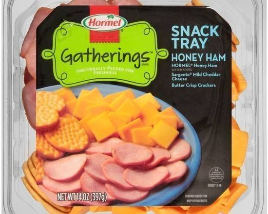 Hormel Snack Tray Honey Ham 14 oz